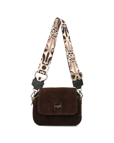 Bag with interchangeable flaps