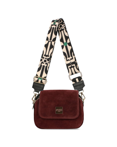 Bag with interchangeable flaps