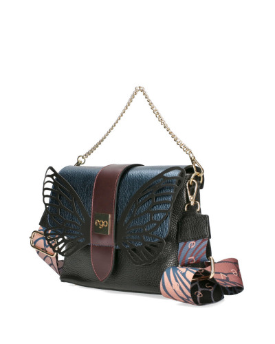 Torebka ze skrzydłami z dwoma wymiennymi klapkami