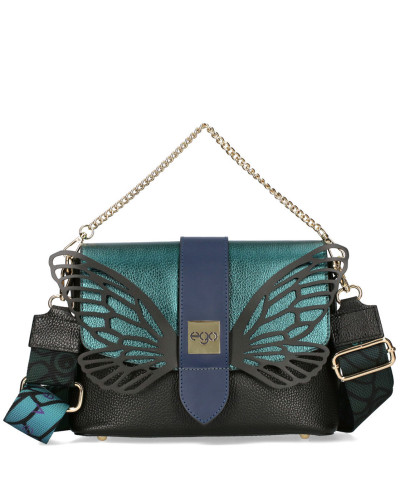 Torebka ze skrzydłami z dwoma wymiennymi klapkami