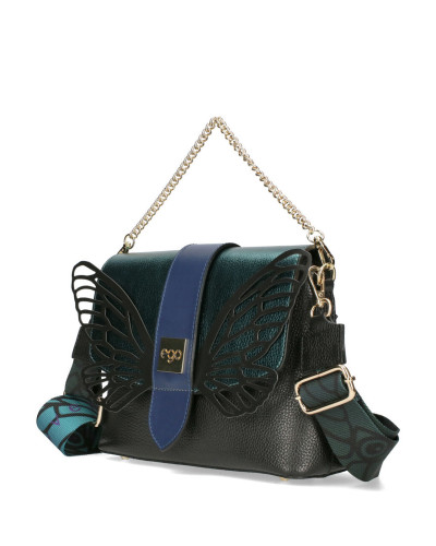 Torebka ze skrzydłami z dwoma wymiennymi klapkami