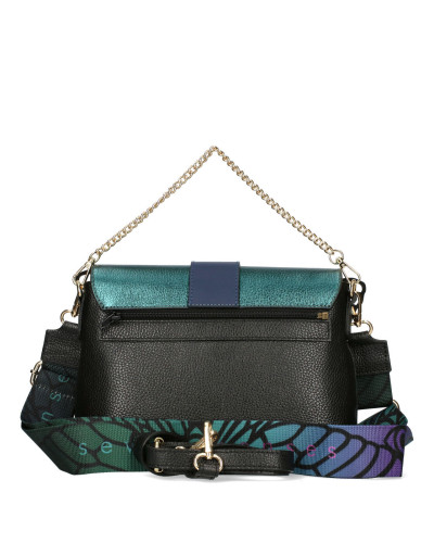 Torebka ze skrzydłami z dwoma wymiennymi klapkami