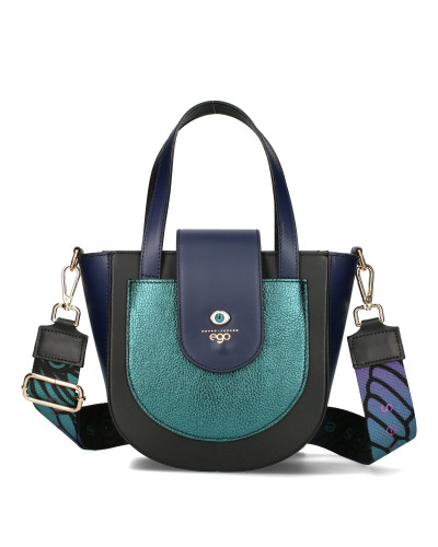 Torebka BOSCA skórzana z odpinanymi skrzydełkami