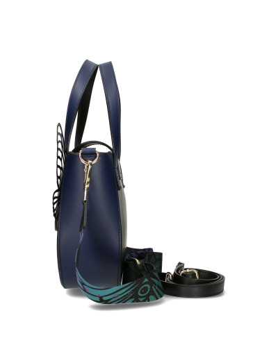 Torebka BOSCA skórzana z odpinanymi skrzydełkami