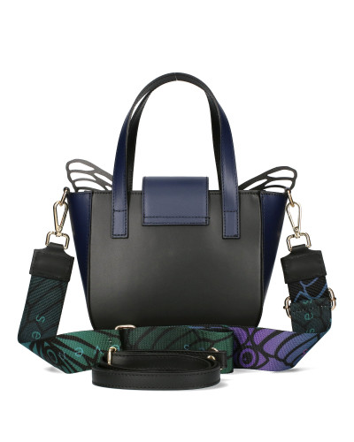 Torebka BOSCA skórzana z odpinanymi skrzydełkami