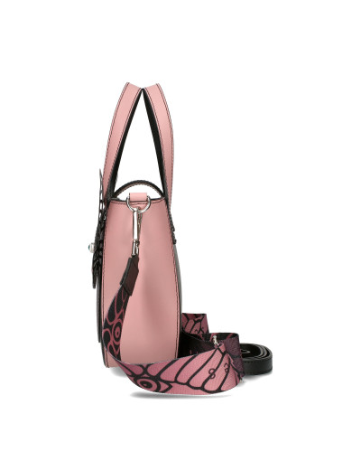 Torebka BOSCA skórzana z odpinanymi skrzydełkami