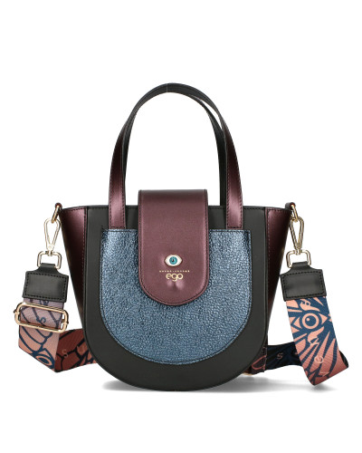 Torebka BOSCA skórzana z odpinanymi skrzydełkami