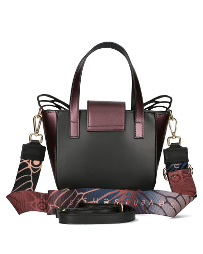 Torebka BOSCA skórzana z odpinanymi skrzydełkami