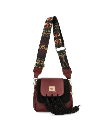 Small bag with detachable fringes