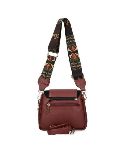 Mała torebka z odpinanymi frędzlami