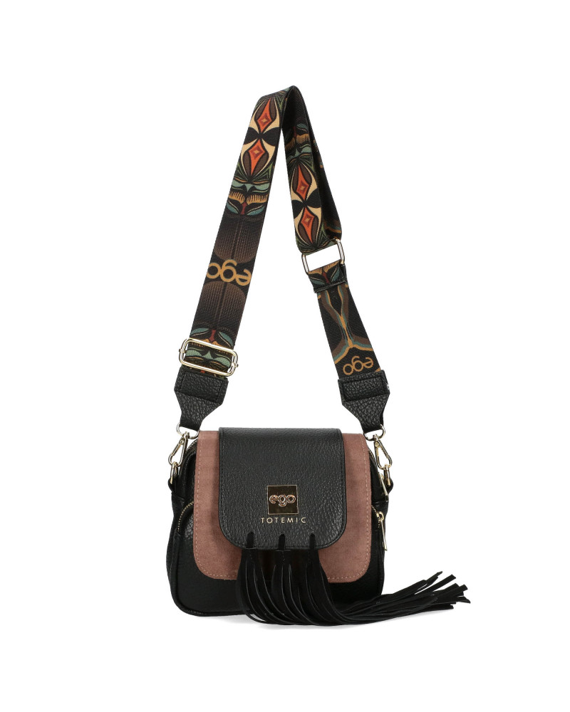 Small bag with detachable fringes
