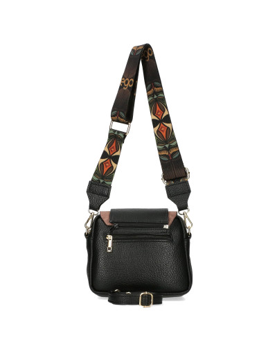 Mała torebka z odpinanymi frędzlami