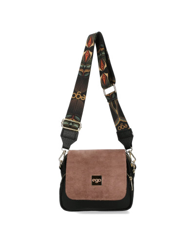 Mała torebka z odpinanymi frędzlami