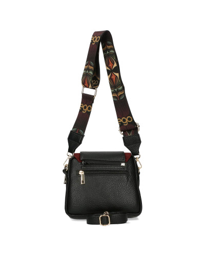 Mała torebka z odpinanymi frędzlami