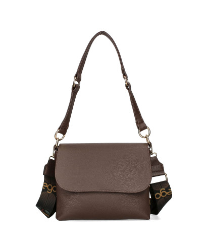 Messenger bag with interchangeable flaps