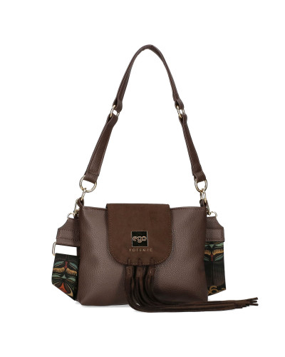 Messenger bag with interchangeable flaps