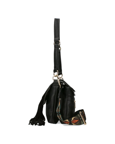 Messenger bag with interchangeable flaps