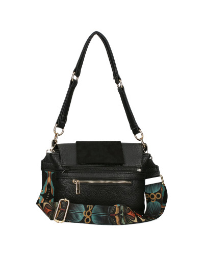 Messenger bag with interchangeable flaps