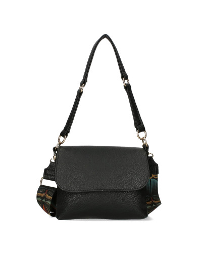 Messenger bag with interchangeable flaps