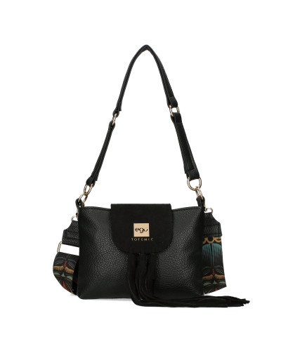 Messenger bag with interchangeable flaps