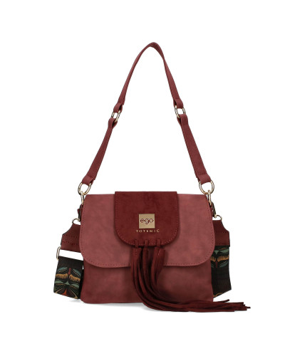 Messenger bag with interchangeable flaps