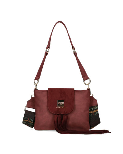 Messenger bag with interchangeable flaps