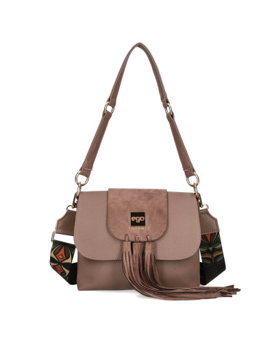 Messenger bag with interchangeable flaps