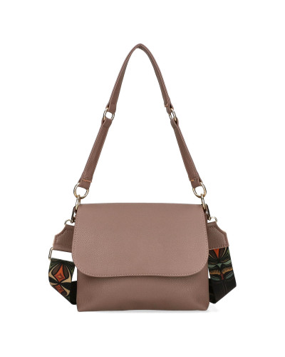 Messenger bag with interchangeable flaps