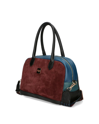 Pojemna torebka skórzana