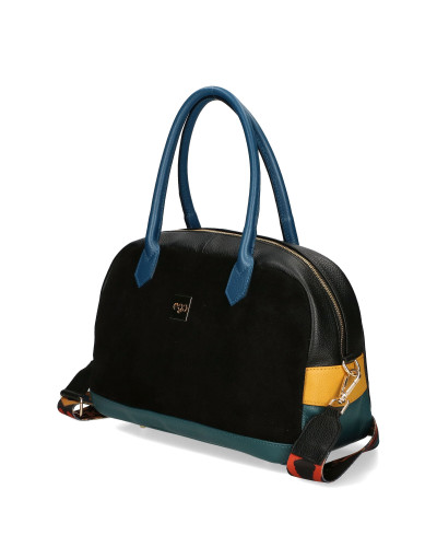 Pojemna torebka skórzana