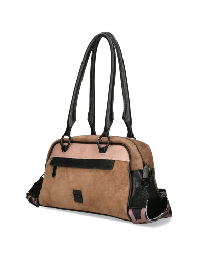 Kuferek zamszowy dwustronny