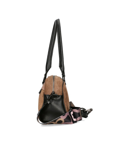 Kuferek zamszowy dwustronny