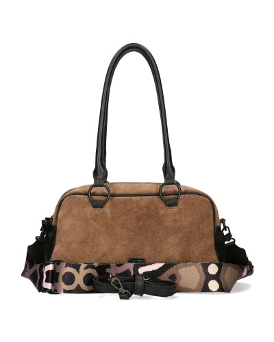 Kuferek zamszowy dwustronny