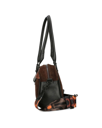 Kuferek zamszowy dwustronny