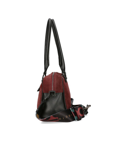 Kuferek zamszowy dwustronny