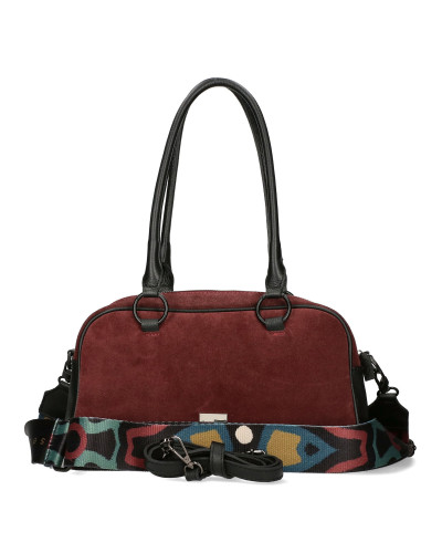 Kuferek zamszowy dwustronny