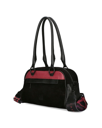 Kuferek zamszowy dwustronny