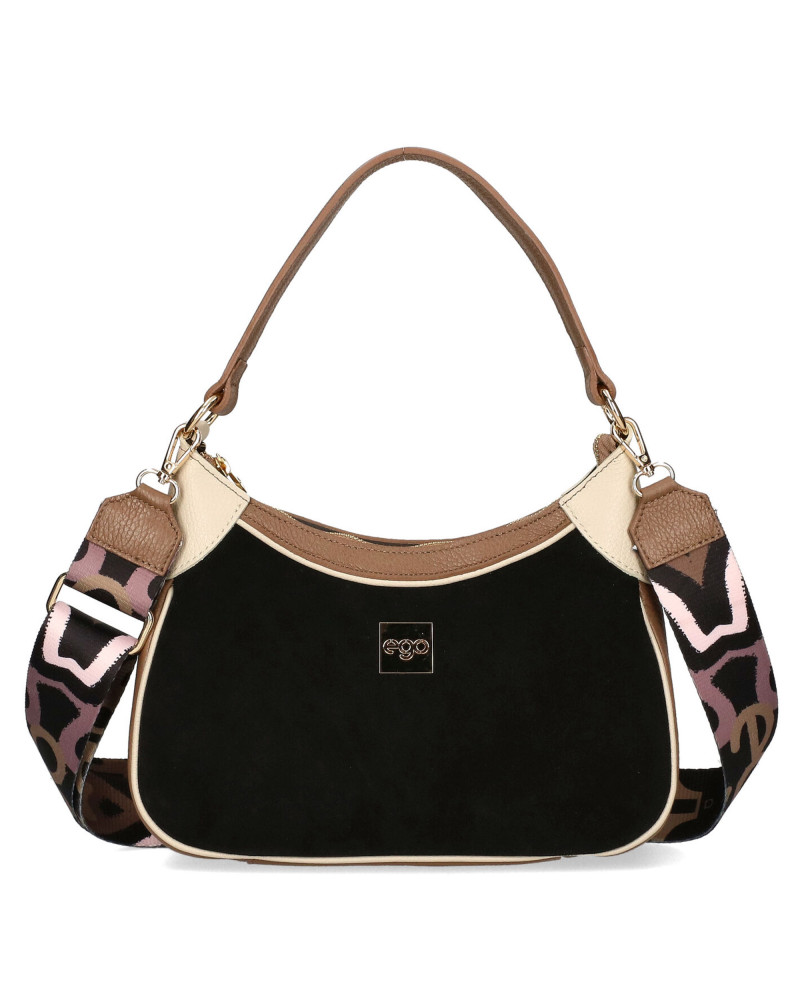 Shoulder bag made of natural leather