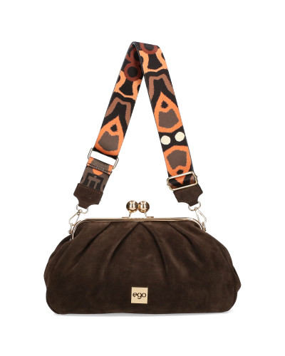 Soft bag with a hook closure