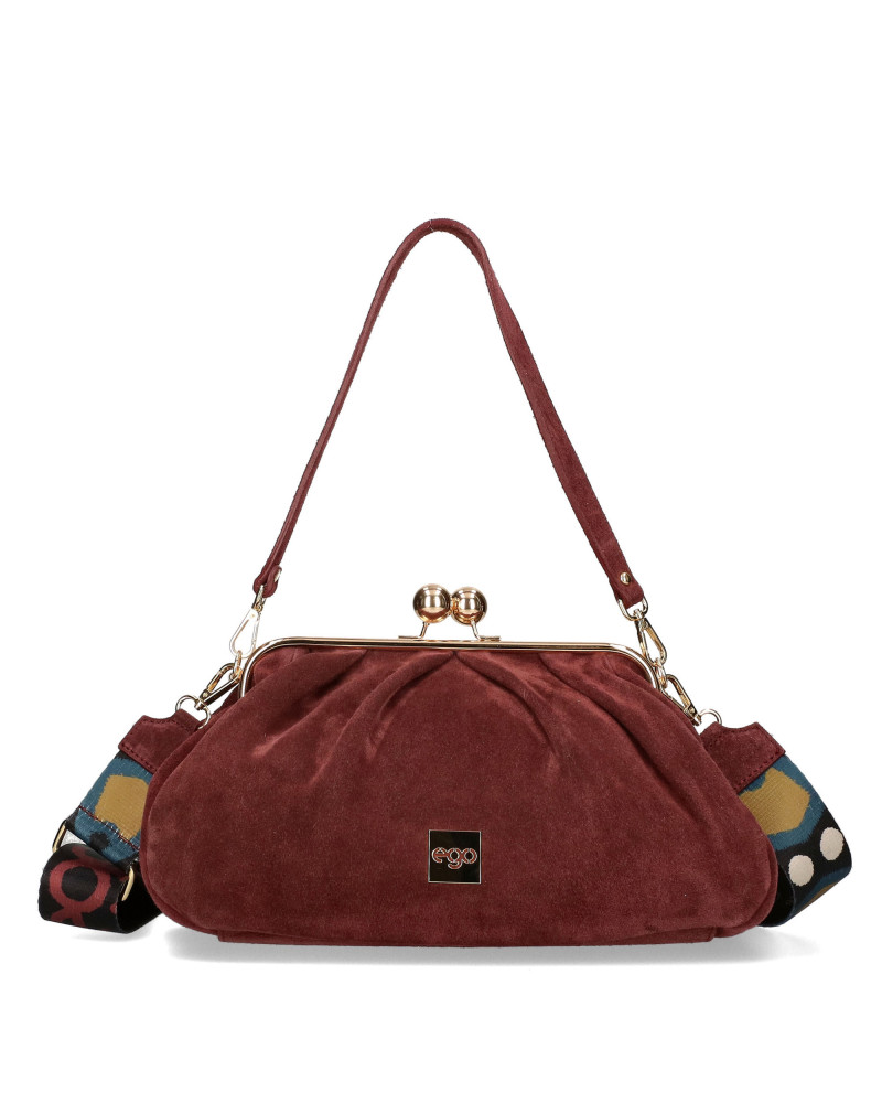 Soft bag with a hook closure