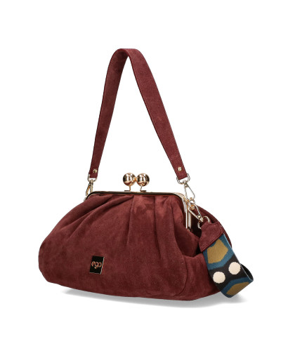 Soft bag with a hook closure