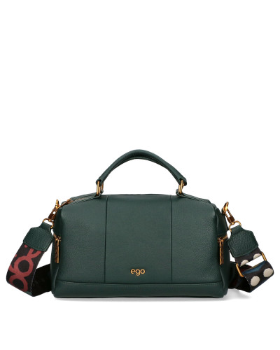 Women's leather suitcase