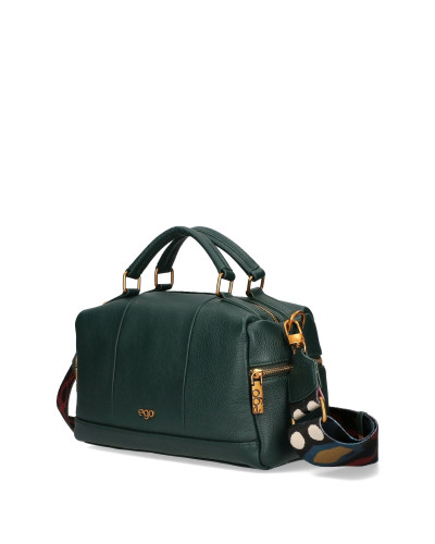 Kuferek damski skórzany