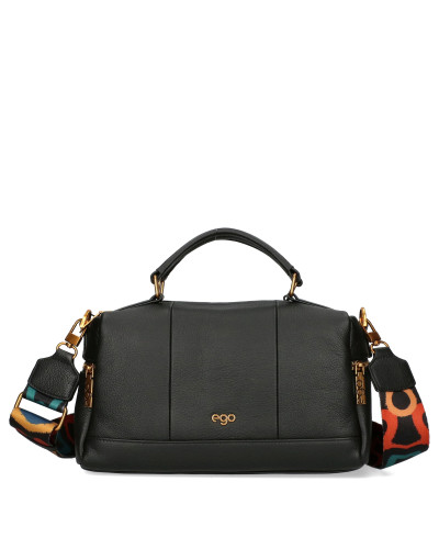 Kuferek damski skórzany