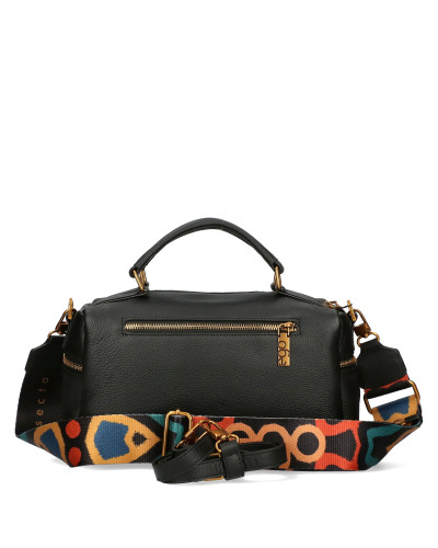 Kuferek damski skórzany