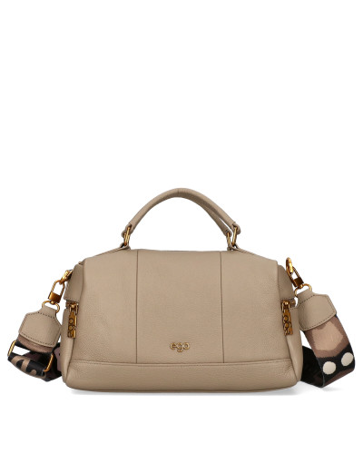 Kuferek damski skórzany