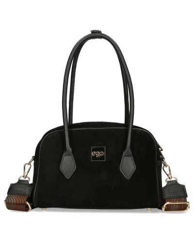 Torebka damska z odpinanym kwiatem