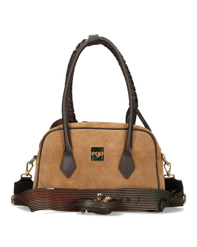 Torebka damska z odpinanym kwiatem