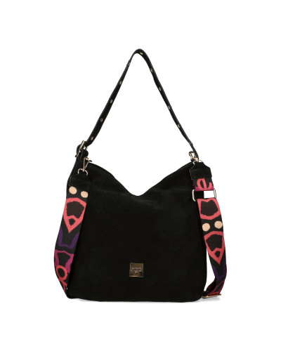 Suede bag