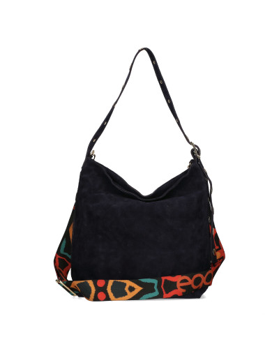 Torebka worek zamszowa